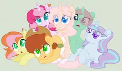 Size: 1174x681 | Tagged: safe, artist:theredbeauty, derpibooru import, oc, oc:autumn glory, oc:dance party, oc:flutter butter, oc:magical miracle, oc:prehnite, oc:starlit performance, dracony, dragon, hybrid, pony, my little pony: the movie, base used, cowboy hat, cute, cute little fangs, eye clipping through hair, fangs, hat, interspecies offspring, magical lesbian spawn, movie accurate, my little pony, next generation, offspring, parent:applejack, parent:autumn blaze, parent:big macintosh, parent:fluttershy, parent:pinkie pie, parent:pokey pierce, parent:rarity, parent:spike, parent:starlight glimmer, parent:sunburst, parent:trixie, parents:autumnjack, parents:fluttermac, parents:pokeypie, parents:sparity, parents:starburst, parents:startrix