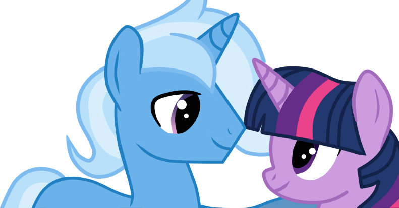 Size: 791x413 | Tagged: safe, artist:missxxfofa123, derpibooru import, edit, trixie, twilight sparkle, pony, cropped, female, half r63 shipping, lesbian, male, rule 63, shipping, straight, tristan, tristansparkle, twixie