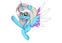 Size: 1100x768 | Tagged: safe, artist:chazmazda, derpibooru import, oc, oc:charlie gallaxy-starr, unofficial characters only, alicorn, pony, alicorn oc, bust, colored wings, colored wingtips, doodle, female, horn, mare, partial color, portrait, shade, simple background, sketch, transparent background, wings