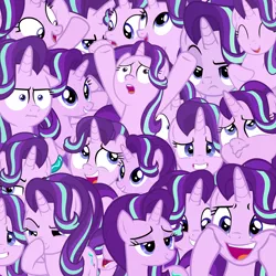 Size: 6000x6000 | Tagged: artist needed, safe, derpibooru import, starlight glimmer, unicorn, a horse shoe-in, :i, absurd resolution, boop, cute, eyes closed, faic, female, glimmerbetes, glimmerposting, happy, hooves on cheeks, i mean i see, mare, meme, multeity, nervous, nervous laugh, scared, self-boop, shocked, smiling, smirk, starlight cluster, starlight glimmer is best facemaker, the glimmering, the many faces of starlight glimmer, unamused, vector, wallpaper