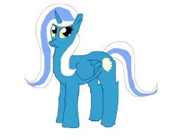 Size: 999x800 | Tagged: safe, artist:mlp-headstrong, derpibooru import, oc, oc:fleurbelle, unofficial characters only, alicorn, pony, alicorn oc, female, full body, horn, mare, simple background, solo, transparent background, wings