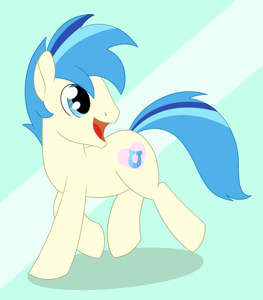 Size: 1682x1917 | Tagged: safe, artist:dyonys, derpibooru import, oc, oc:chatty pie, earth pony, pony, abstract background, male, show accurate, stallion