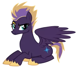 Size: 3678x3342 | Tagged: safe, artist:jackiejak, derpibooru import, oc, oc:wind rose, unofficial characters only, pegasus, pony, simple background, solo, transparent background, vector