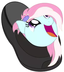 Size: 1626x1831 | Tagged: safe, artist:nitei, derpibooru import, kerfuffle, pony, behaving like a cat, clothes, cute, fufflebetes, ponified animal photo, shoes, simple background, solo, transparent background