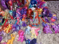 Size: 1200x900 | Tagged: safe, derpibooru import, applejack, fluttershy, lemon zest, nightmare moon, pinkie pie, rainbow dash, rarity, sci-twi, sunny flare, sunset shimmer, twilight sparkle, twilight sparkle (alicorn), alicorn, pony, equestria girls, friendship games, carpet, doll, humane five, humane seven, humane six, my little pony, toy