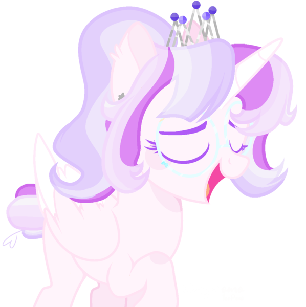 Size: 1296x1300 | Tagged: safe, artist:sunrisesparksyt, derpibooru import, oc, unofficial characters only, alicorn, pony, crown, female, glasses, jewelry, magical lesbian spawn, mare, offspring, parent:rainbow dash, parent:twilight sparkle, parents:twidash, regalia, simple background, solo, transparent background