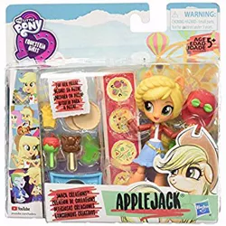 Size: 350x350 | Tagged: safe, derpibooru import, applejack, fluttershy, rainbow dash, pony, equestria girls, equestria girls series, belt, boots, clothes, cowboy hat, doll, equestria girls minis, food, hasbro, hat, ice cream, minis, miniskirt, my little pony, my little pony logo, pizza, ponied up, pony ears, shoes, skirt, toy, youtube