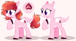 Size: 4800x2600 | Tagged: safe, artist:sh3llysh00, derpibooru import, oc, oc:ruby heart, unofficial characters only, earth pony, pony, bald, female, magical lesbian spawn, mare, offspring, parent:pinkie pie, parent:twilight sparkle, parents:twinkie, reference sheet, solo