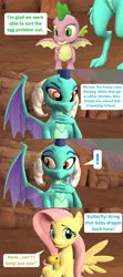 Size: 1920x4320 | Tagged: 3d, artist:red4567, comic, comic:6 ways to reheat the dragon eggs, derpibooru import, dragon egg, ending, fluttershy, princess ember, safe, source filmmaker, spike, sweet and smoky