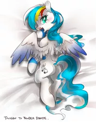 Size: 1378x1743 | Tagged: suggestive, artist:tingsan, derpibooru import, oc, oc:bender drede, unofficial characters only, pegasus, pony, body pillow, featureless crotch, solo