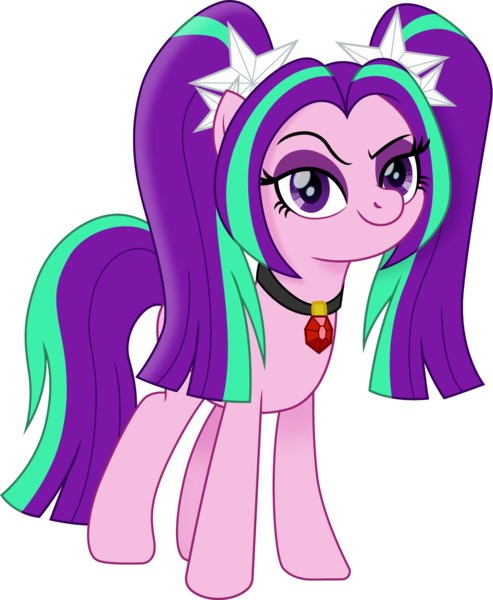 Size: 1233x1500 | Tagged: safe, artist:cloudyglow, derpibooru import, aria blaze, ponified, earth pony, pony, digital art, equestria girls ponified, female, gem, looking at you, mare, simple background, siren gem, smiling, solo, transparent background