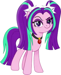 Size: 1233x1500 | Tagged: safe, artist:cloudyglow, derpibooru import, aria blaze, ponified, earth pony, pony, digital art, equestria girls ponified, female, gem, looking at you, mare, simple background, siren gem, smiling, solo, transparent background