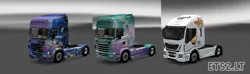 Size: 1000x296 | Tagged: source needed, useless source url, safe, derpibooru import, princess celestia, princess luna, alicorn, pony, euro truck simulator 2, female, iveco, iveco stralis hi-way, mare, scania, scania r-series, truck, video game