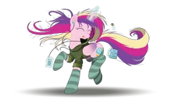 Size: 10667x6000 | Tagged: safe, alternate version, artist:beyondequestria, artist:ncmares, derpibooru import, princess cadance, alicorn, pony, ask majesty incarnate, absurd resolution, background removed, candy, clothes, cute, cutedance, dancing, earbuds, eyes closed, female, food, glowing horn, headphones, hoodie, horn, ipod, jacket, levitation, listening, lollipop, magic, majestic as fuck, mare, mug, music, ncmares is trying to murder us, nose wrinkle, signature, simple background, socks, solo, striped socks, telekinesis, tongue out, transparent background
