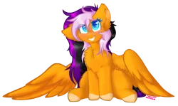 Size: 1525x906 | Tagged: safe, artist:vanillaswirl6, derpibooru import, oc, oc:sunrise, unofficial characters only, pegasus, pony, female, solo