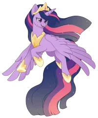 Size: 1212x1453 | Tagged: safe, artist:floofurr, derpibooru import, princess twilight 2.0, twilight sparkle, twilight sparkle (alicorn), alicorn, pony, the last problem, crying, female, mare, older, older twilight, simple background, solo, transparent background