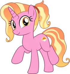 Size: 5579x5940 | Tagged: safe, artist:jhayarr23, derpibooru import, luster dawn, pony, unicorn, the last problem, absurd resolution, female, mare, show accurate, simple background, smiling, solo, transparent background, vector