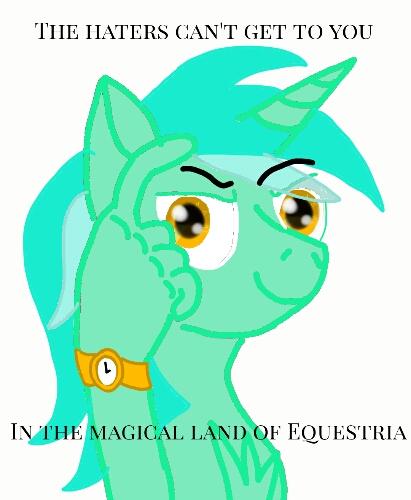 Size: 411x500 | Tagged: safe, artist:m0nster-c00kie, derpibooru import, lyra heartstrings, anthro, unicorn, 30 minute art challenge, female, fingers, hand, mare, roll safe, simple background, solo, text, watch, white background, wristwatch