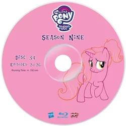 Size: 2341x2339 | Tagged: safe, artist:pixelgrip94, deleted from derpibooru, derpibooru import, luster dawn, pony, unicorn, season 9, the last problem, spoiler:s09, fake blu-ray set, female, mare