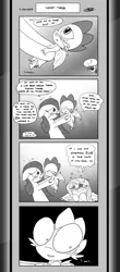 Size: 1451x3300 | Tagged: suggestive, artist:loreto-arts, derpibooru import, fluttershy, pinkie pie, spike, twilight sparkle, dragon, pony, comic:friendship is innuendo, comic:friendship is innuendo vol. 2, comic, done with your shit, pinkamena diane pie, winged spike