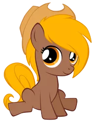 Size: 3355x4320 | Tagged: safe, artist:petraea, derpibooru import, oc, oc:cotton, earth pony, pony, female, filly, simple background, solo, transparent background, vector