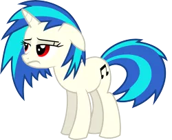 Size: 8019x6533 | Tagged: safe, artist:namelesshero2222, derpibooru import, vinyl scratch, pony, unicorn, absurd resolution, red eyes, simple background, solo, transparent background, vector, wrong eye color