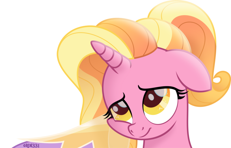 Size: 4000x2553 | Tagged: safe, artist:orin331, derpibooru import, luster dawn, pony, unicorn, the last problem, cute, female, implied twilight sparkle, lusterbetes, mare, movie accurate, simple background, smiling, solo, transparent background