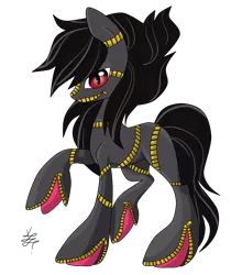 Size: 1024x1165 | Tagged: safe, artist:projectblastart, derpibooru import, oc, ponified, pony, mega banette