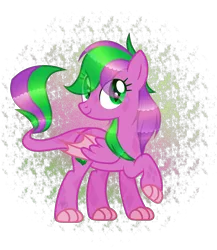 Size: 1944x2241 | Tagged: safe, artist:starling-sentry-yt, derpibooru import, oc, oc:firestorm swirl, unofficial characters only, dracony, dragon, hybrid, pony, female, interspecies offspring, offspring, parent:rarity, parent:spike, parents:sparity, solo