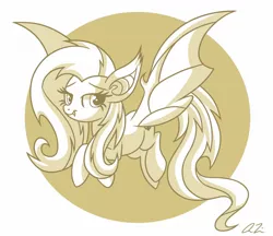 Size: 1280x1108 | Tagged: safe, artist:iheartjapan789, derpibooru import, fluttershy, bat pony, pony, abstract background, bat ponified, circle background, cute, female, flutterbat, race swap, shyabates, shyabetes, solo, spread wings, wings