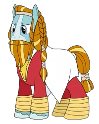 Size: 1963x2455 | Tagged: safe, artist:eagc7, derpibooru import, rockhoof, pony, beard, billy batson, cape, clothes, commission, costume, dc comics, facial hair, male, shazam, simple background, solo, stallion, transparent background