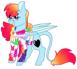 Size: 4500x4000 | Tagged: safe, artist:crazysketch101, derpibooru import, oc, oc:crazy looncrest, unofficial characters only, pegasus, pony, clothes, hoodie, simple background, solo, transparent background