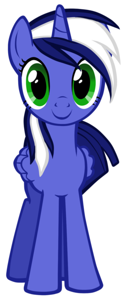 Size: 872x2073 | Tagged: safe, artist:petraea, derpibooru import, oc, oc:eclipse, alicorn, pony, female, mare, simple background, solo, transparent background, vector