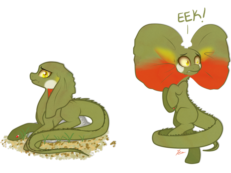 Size: 981x736 | Tagged: artist:ruaniamh, bipedal, colored sclera, cute, derpibooru import, frilled lizard, frown, lizard, lizard pony, looking at you, lying down, nervous, original species, prone, raised leg, safe, scared, simple background, solo, standing, standing on one leg, surprised, text, transparent background, wide eyes, worried, yellow sclera