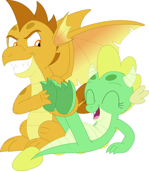 Size: 3106x3559 | Tagged: artist:porygon2z, claws, derpibooru import, dragon, dragoness, feet, female, fetish, foot fetish, male, oc, oc:jade, oc:topaz, safe, simple background, tickling, transparent background, unofficial characters only, vector