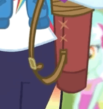 Size: 205x217 | Tagged: safe, derpibooru import, screencap, lyra heartstrings, rainbow dash, a queen of clubs, equestria girls, equestria girls series, animated, cropped, gif, hip sway, solo focus, swaying hips