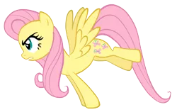 Size: 2281x1443 | Tagged: safe, artist:petraea, derpibooru import, fluttershy, pony, simple background, solo, transparent background, vector