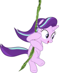 Size: 6519x8144 | Tagged: safe, artist:uigsyvigvusy, derpibooru import, starlight glimmer, pony, unicorn, road to friendship, absurd resolution, female, mare, simple background, transparent background, vector, vine