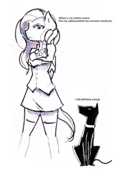 Size: 2480x3508 | Tagged: anthro, artist:mashiromiku, clothes, comic, comic:exhibitionism comic, derpibooru import, dog, engrish, fluttershy, safe, traditional art