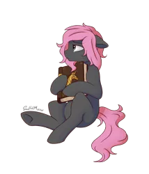Size: 1200x1400 | Tagged: safe, artist:soulfulmirror, derpibooru import, oc, oc:soulful mirror, earth pony, pony, book of friendship, male, pink mane, ponysona, simple background, solo, transparent background
