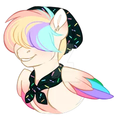 Size: 1024x1001 | Tagged: safe, artist:azure-art-wave, derpibooru import, oc, pegasus, pony, bust, colored wings, deviantart watermark, multicolored wings, obtrusive watermark, portrait, simple background, solo, transparent background, watermark, wings