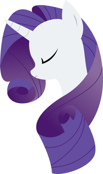 Size: 1720x2900 | Tagged: safe, artist:xpesifeindx, derpibooru import, rarity, pony, unicorn, bust, eyes closed, female, horn, lineless, mare, minimalist, modern art, portrait, simple background, solo, transparent background