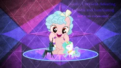 Size: 3840x2160 | Tagged: alicorn, artist:diigii-doll, artist:earlpeterg, artist:filiecs, artist:laszlvfx, bow, changeling, chibi, cozybetes, cozy glow, cozy glow is best facemaker, cute, derpibooru import, doll, edit, female, foal, hair bow, happy, mare, pegasus, playing, princess celestia, pure concentrated unfiltered evil of the utmost potency, pure unfiltered evil, queen chrysalis, safe, toy, wallpaper, wallpaper edit