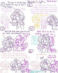 Size: 1280x1611 | Tagged: safe, artist:adorkabletwilightandfriends, derpibooru import, doctor horse, doctor stable, nurse redheart, spike, starlight glimmer, twilight sparkle, twilight sparkle (alicorn), alicorn, dragon, earth pony, pony, unicorn, comic:adorkable twilight and friends, adorkable, adorkable twilight, bend over, comforting, comic, cute, doctor, dork, female, funny, humor, mare, massage, needles, nervous, poster, reassurance, scared, shot, shrunken pupils, slice of life, sweat, trypanophobia, vaccination, wide eyes