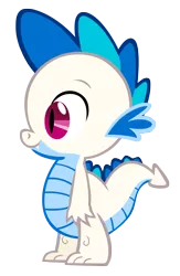 Size: 1377x2108 | Tagged: safe, derpibooru import, spike, vinyl scratch, dragon, female, image, male, palette swap, png, recolor, simple background, solo, transparent background, vector