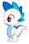 Size: 1377x2108 | Tagged: safe, derpibooru import, spike, vinyl scratch, dragon, female, image, male, palette swap, png, recolor, simple background, solo, transparent background, vector