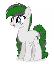 Size: 1057x1267 | Tagged: safe, artist:rioshi, artist:starshade, derpibooru import, oc, oc:crosshair, unofficial characters only, earth pony, pony, female, mare, simple background, solo, white background