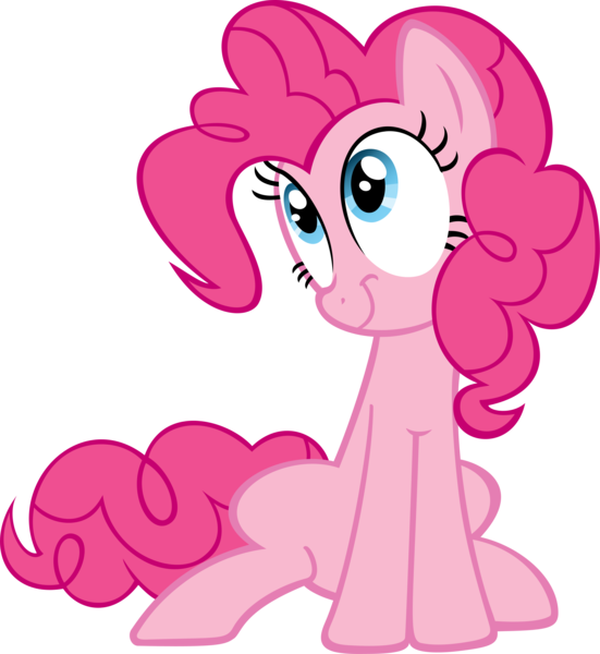 Size: 3614x3933 | Tagged: safe, artist:moongazeponies, derpibooru import, pinkie pie, earth pony, pony, feeling pinkie keen, cute, diapinkes, female, high res, mare, simple background, solo, transparent background, vector