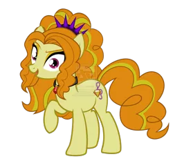 Size: 1600x1473 | Tagged: safe, artist:tigerbeetle, derpibooru import, adagio dazzle, ponified, pony, equestria girls, rainbow rocks, battle of the bands, disguise, disguised siren, equestria girls ponified, female, headband, jewelry, necklace, obtrusive watermark, simple background, solo, spiked headband, transparent background, watermark