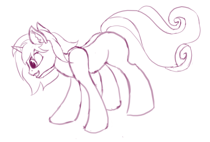 Size: 949x640 | Tagged: safe, artist:mitya1260, derpibooru import, oc, pony, unicorn, female, sketch